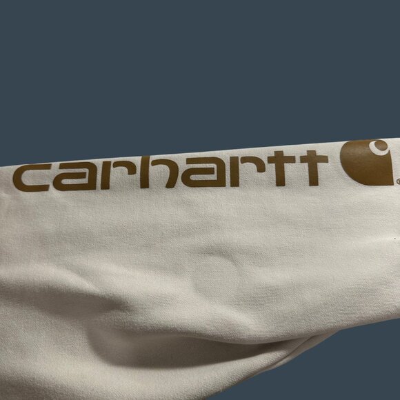 Carhart K288 W03 Loose Fit Midweight Logo Long Sleeve Graphic Hoodie 2XL Outdoor - Picture 5 of 10